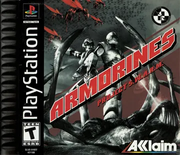 Armorines - Project S.W.A.R.M (US) box cover front